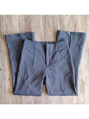 Vintage Afrc Schoeller Switzerland Snow Ski Over The Boot Black Pant Size 8